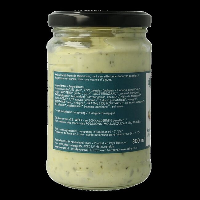 Mayonaise met wakame bio 300 Milliliter