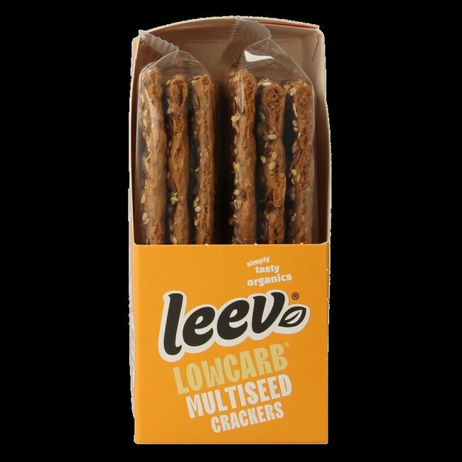 Crackers bio multi-graines Lowcarb 80 g