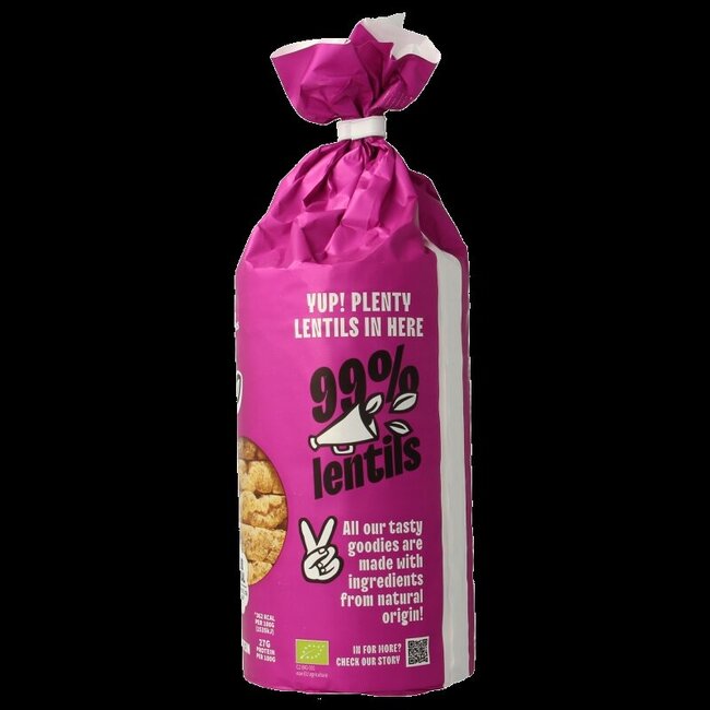 Lovely lentil cakes natural bio 100 Gram