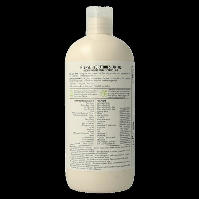 Shampooing familial hydratation intense bio 500 ml