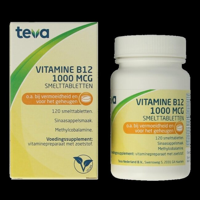 Vitamine B12 1000mcg 120 Tabletten
