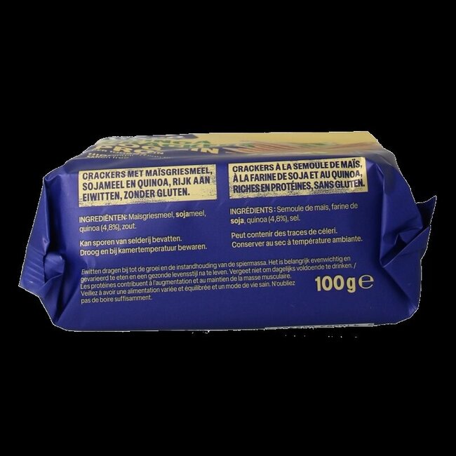 Crackers au quinoa riches en protéines 100 g