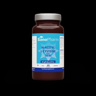 SanoPharm N-Acetyl L-Cysteine NAC high quality 60 Capsules