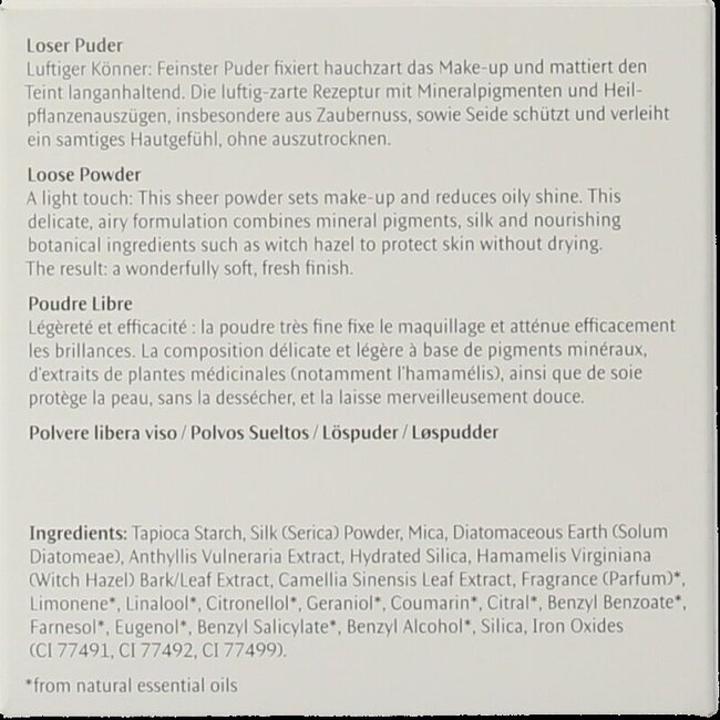 Poudre libre 00 translucide 12 g