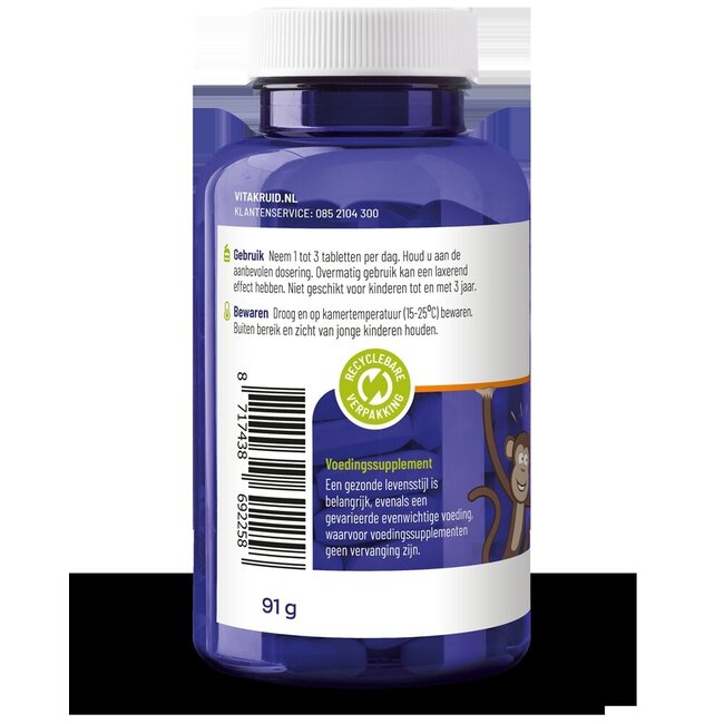 Magnesium junior 90 Kauwtabletten