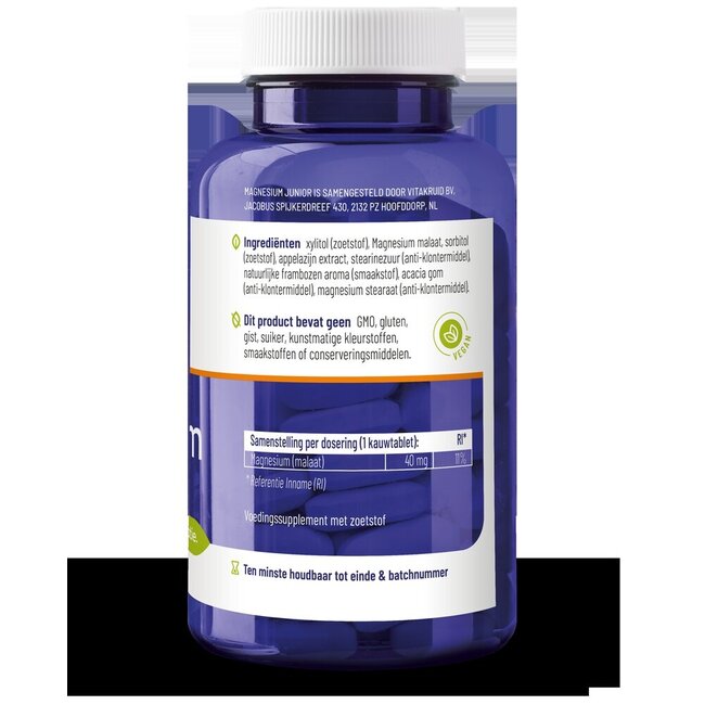 Magnesium junior 90 Kauwtabletten