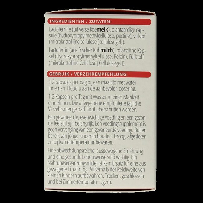Lactoferrine-BT 60 Capsules