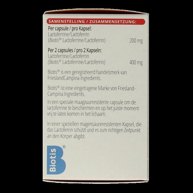 Lactoferrine-BT 60 Gélules