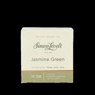 Simon Levelt Thé vert jasmin bio 10 sachets
