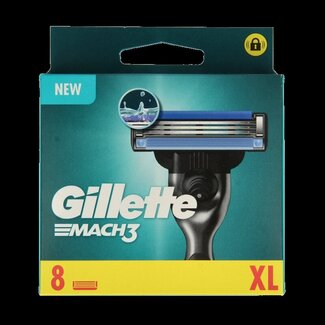 Gillette Lames de rasoir Gillette Mach3 Regular, 8 pièces