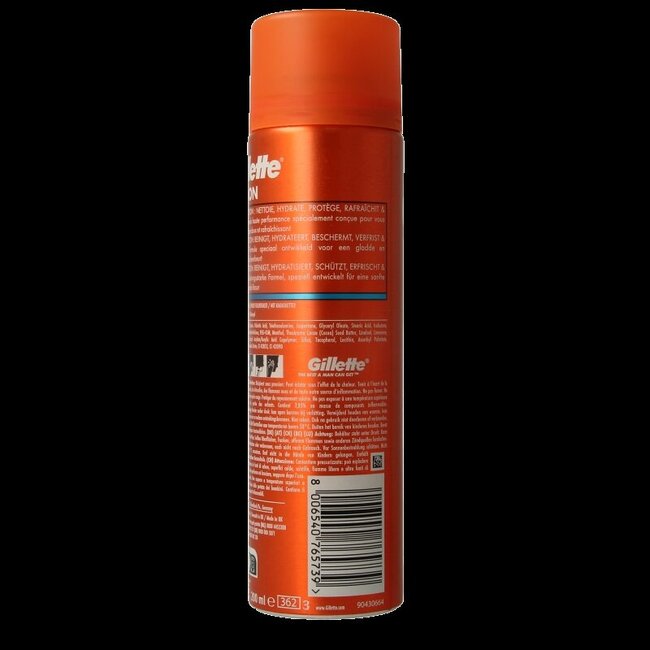 Fusion shaving gel 200 Milliliter