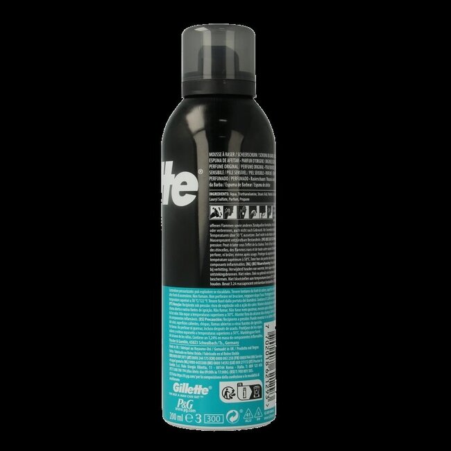 Mousse à raser sensitive 200 ml