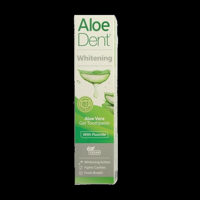Aloe dent tandpasta whitening 100 Milliliter