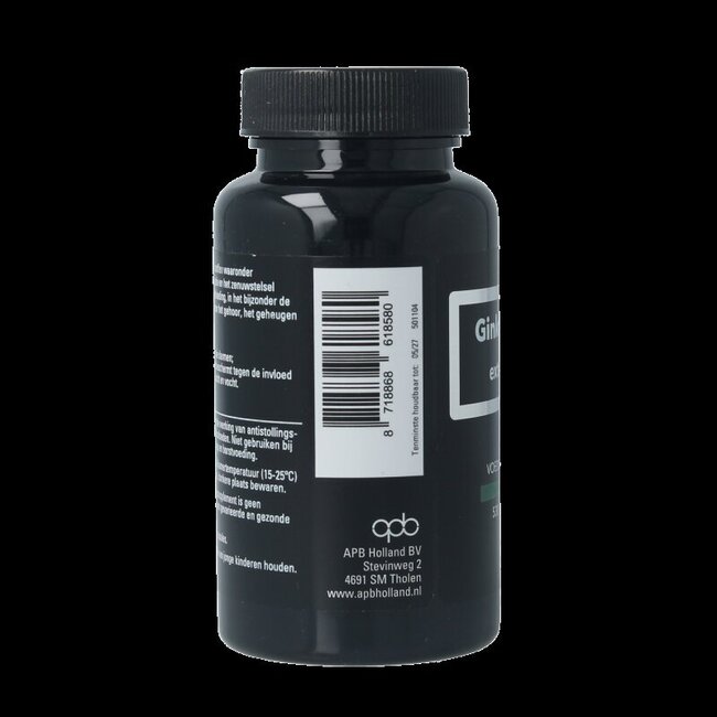 Extrait de Ginkgo biloba pur 530 mg 60 gélules