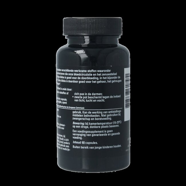 Extrait de Ginkgo biloba pur 530 mg 60 gélules