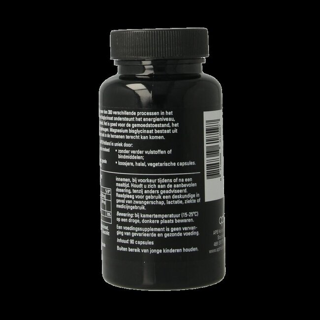 Magnesium bisglycinaat puur 600mg 90 Capsules