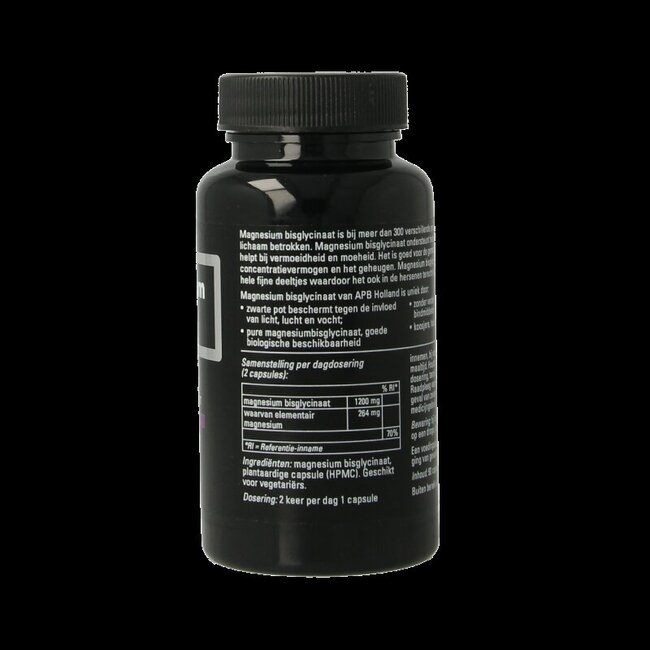 Magnesium bisglycinaat puur 600mg 90 Capsules
