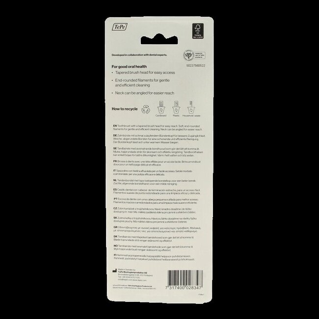 Brosse à dents Colour Soft, lot de 3