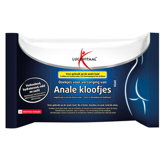 Lucovitaal Lingettes pour fissures anales - 25 pièces