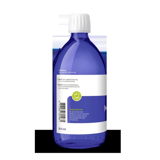 MCT Olie C8 100% zuivere & duurzame kokosolie 500 Milliliter