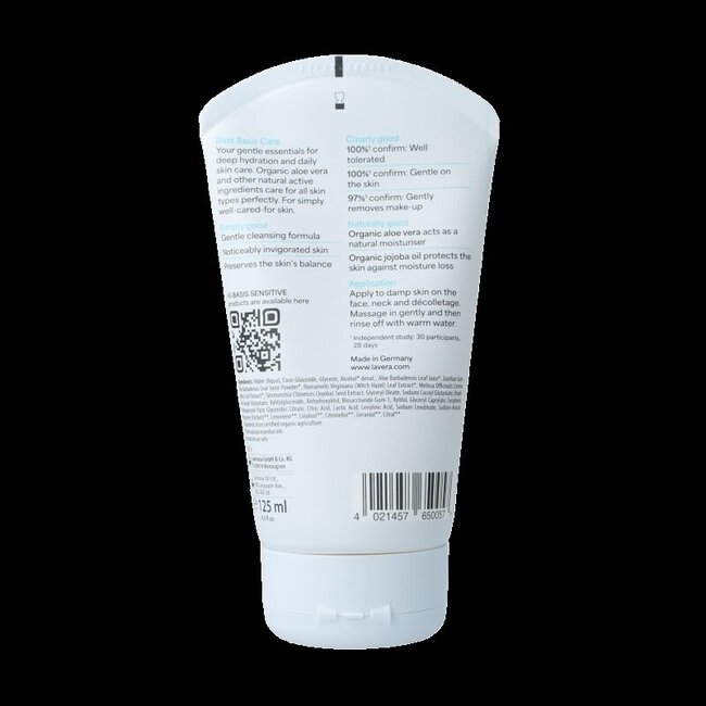 Gel nettoyant Basis Sensitive 125 ml