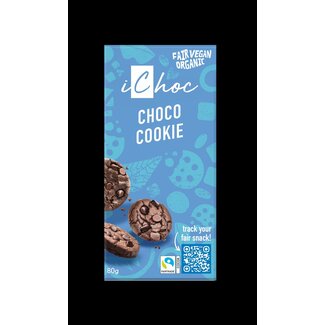 Ichoc Choco cookie vegan bio 80 Gram