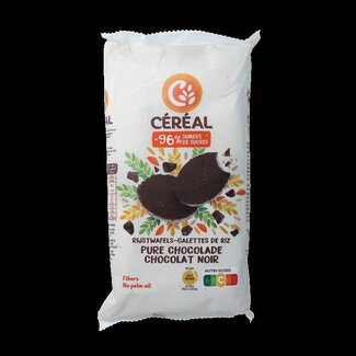 Cereal Rijstwafels pure chocolade 130 Gram