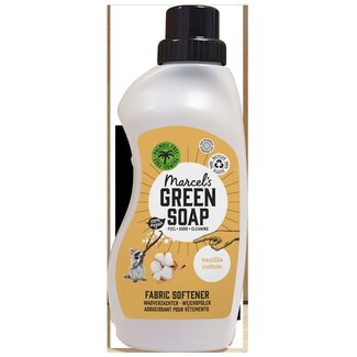 Marcel's Green Soap Wasverzachter vanille & katoen 750 Milliliter