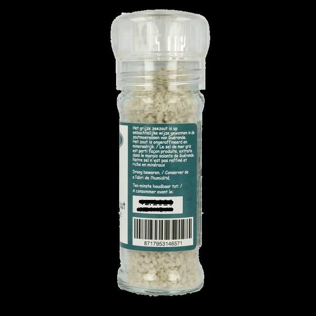 Sel marin celtique gros séché moulin 70 g