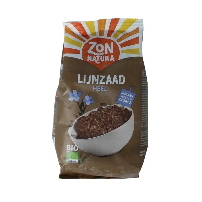 Lijnzaad heel bio 400 Gram