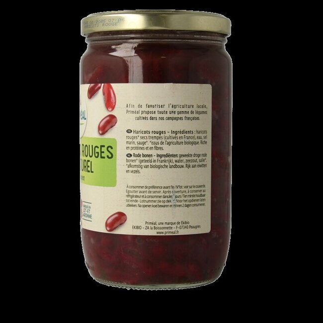 Haricots rouges de France bio 660 g