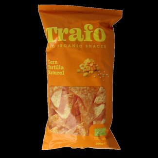 Trafo Tortilla chips naturel bio 200 Gram