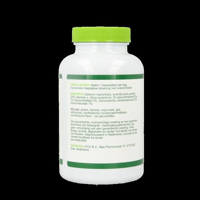 Vitamine C pour enfants non acide 120 mg 100 comprimés à croquer