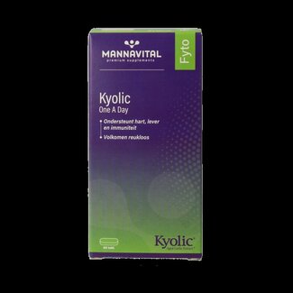 Mannavital Kyolic one a day 60 comprimés