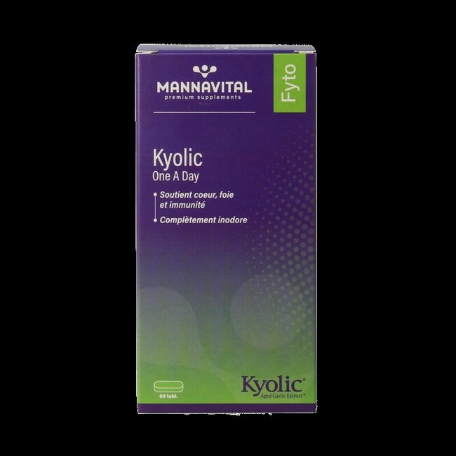 Kyolic one a day 60 comprimés