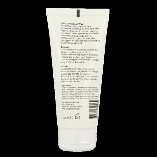 Nettoyant visage Clear Citrus 100 ml