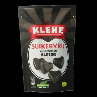 Klene Cœurs de réglisse sans sucre 110 g