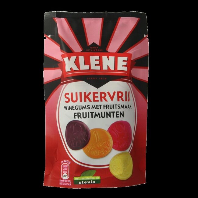 Fruitmunten suikervrij 110 Gram