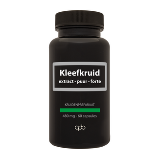Kleefkruid extract puur forte 480mg 60 Vegetarische capsules