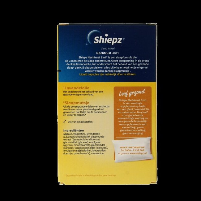 Sommeil 3 en 1, 30 pièces