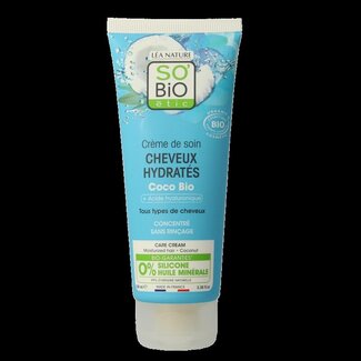 So Bio Etic Masque capillaire sans rinçage coco acide hyaluronique 100 ml
