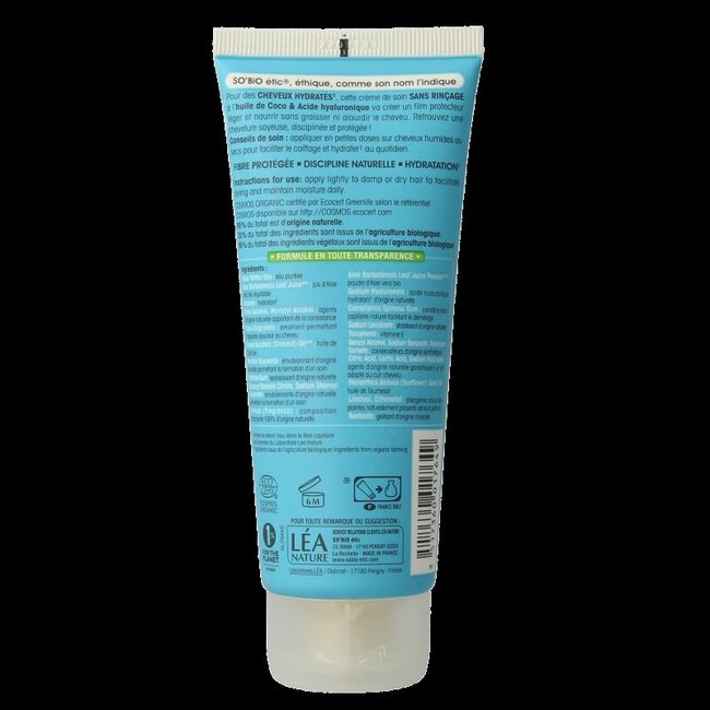Leave in haarmasker coco hyaluronic acid 100 Milliliter