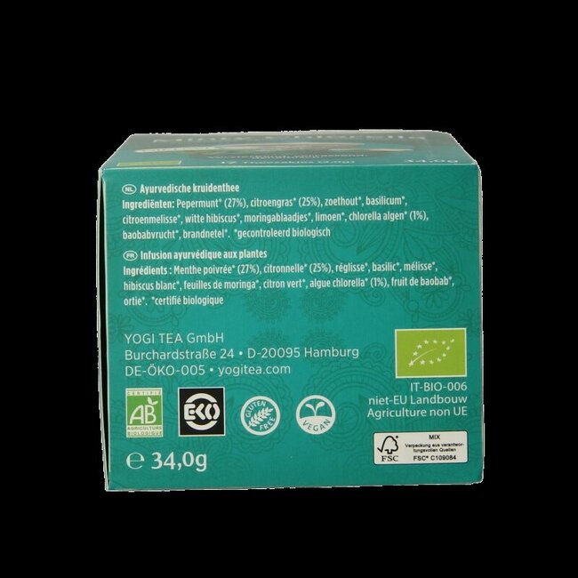 Minty Chlorella Bio 17 Sachets