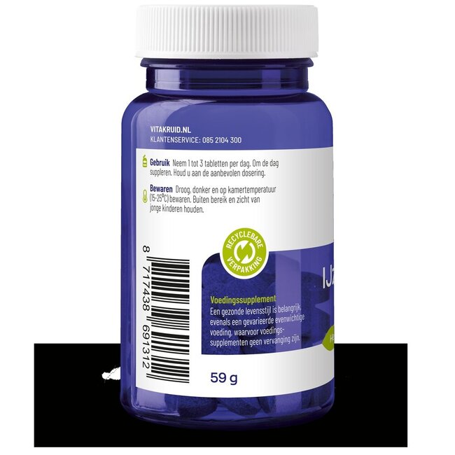 IJzer Bisglycinaat 28 Complex oa Koper Vitamine C 90 Tabletten