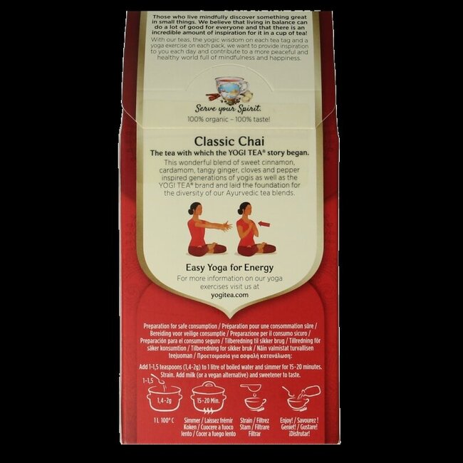 Classic chai tea (los) bio 90 Gram