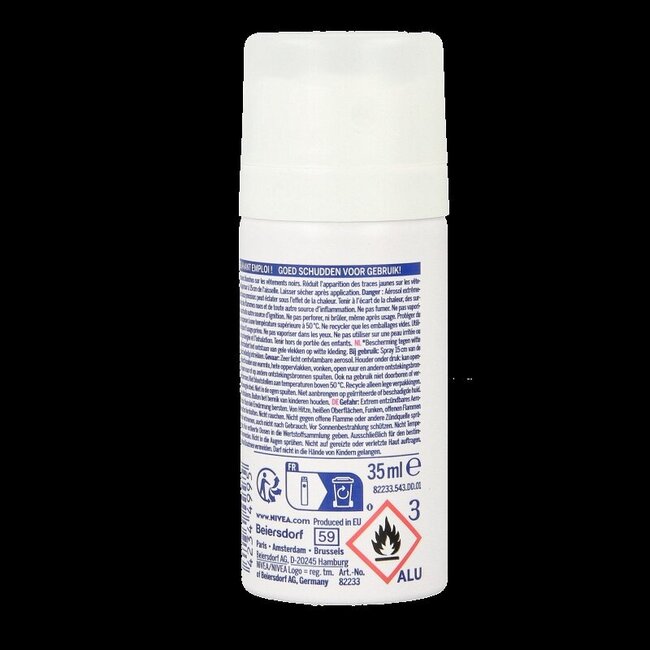 Déodorant spray Black & White Invisible mini 35 ml