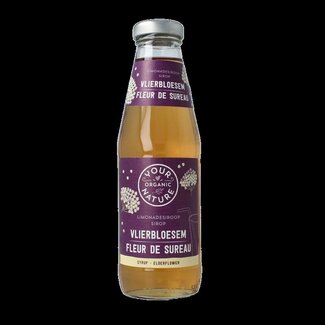 Your Organic Nature Sirop de limonade à la fleur de sureau bio 500 ml