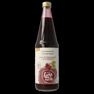 Luna E Terra Rode bietensap melkzuur demeter bio 700 Milliliter