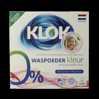 Klok Lessive en poudre couleur 1170 g
