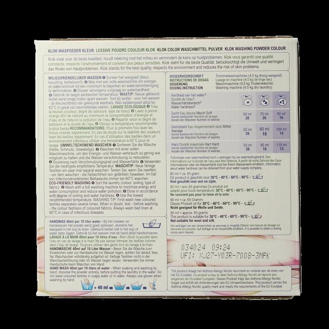 Waspoeder kleur 1170 Gram